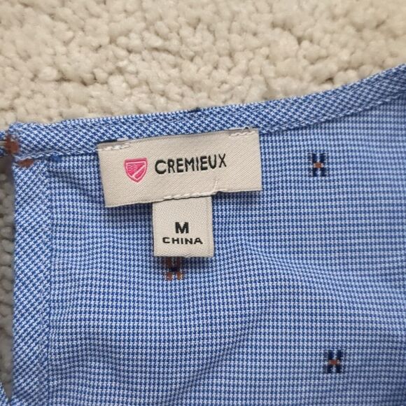Daniel Cremieux Blue Blouse with Pattern - Picture 2 of 9